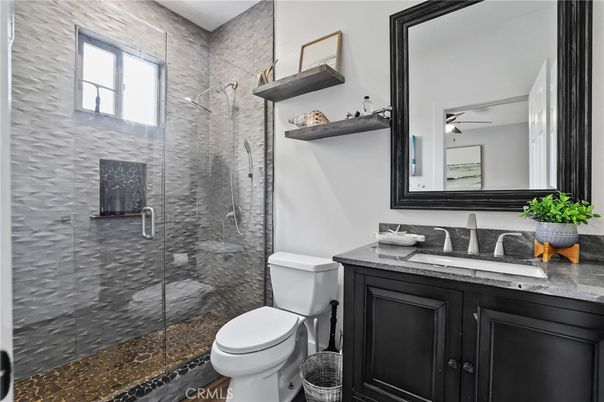 Bathroom, Glass Shower, Interior