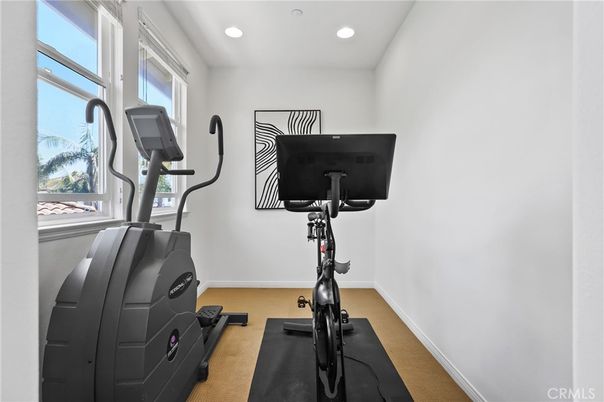 Fitness Equipment, Interior, Recessed Lighting