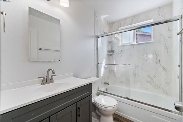 Bathroom, Glass Shower, Interior, Marble Walls