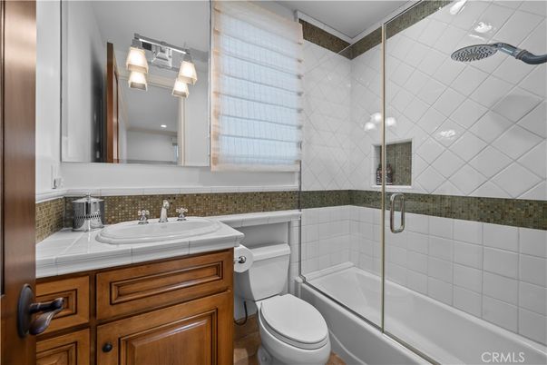 Bathroom, Glass Shower, Interior, Tile Countertops
