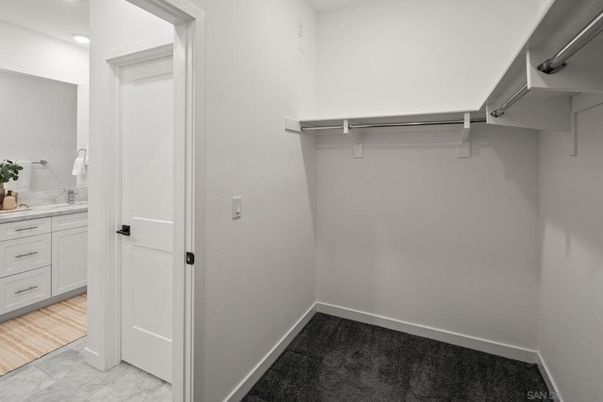 Interior, Recessed Lighting, Walk-in Closets, Wood Texture Flooring
