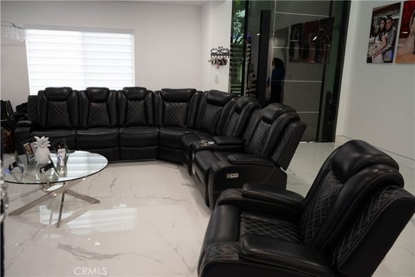 Home Theatre Room, Interior, Marble