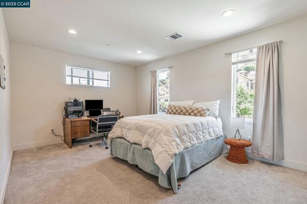 Bedroom, Home Office, Interior, Recessed Lighting