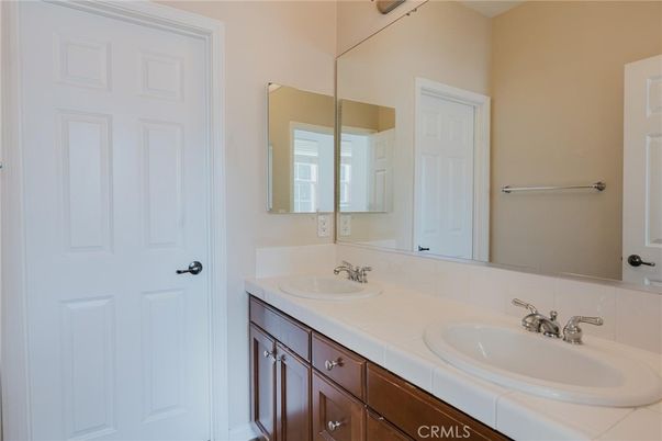 Bathroom, Dual Sink Vanities, Interior, Tile Countertops