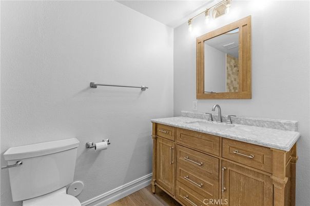 Bathroom, Dual Sink Vanities, Interior, Wood Texture Flooring