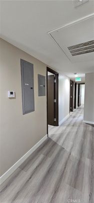 Elevator, Interior, Wood Texture Flooring