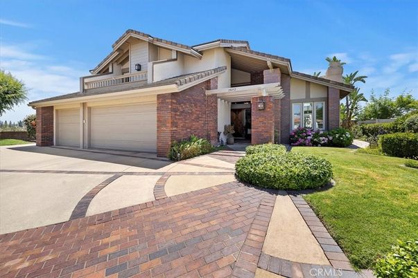 Attached, Exterior, Facade, Brick Facade, Mediterranean