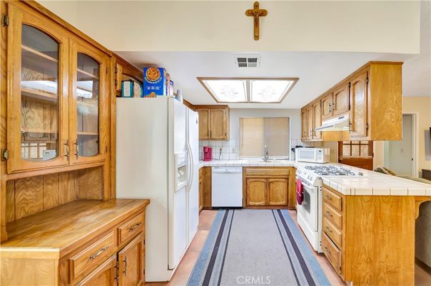Interior, Kitchen, Tile Countertops