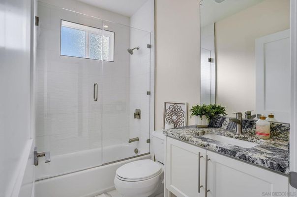 Bathroom, Glass Shower, Interior