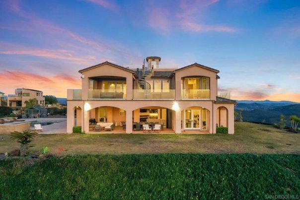 Backyard, Exterior, Facade, Mediterranean