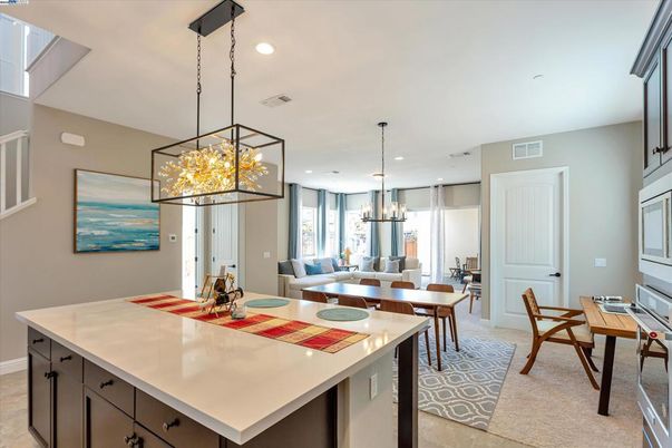 Chandelier, Dining room, Interior, Kitchen, Living room, Pendant Lights, Recessed Lighting