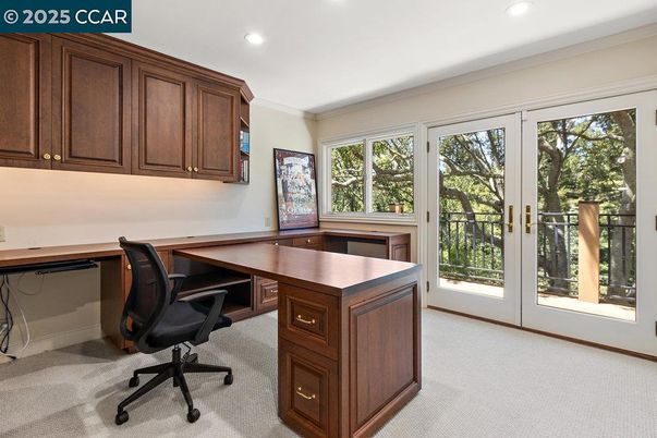 Home Office, Interior, Recessed Lighting