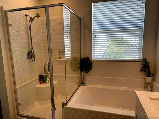 Bathroom, Glass Shower, Interior