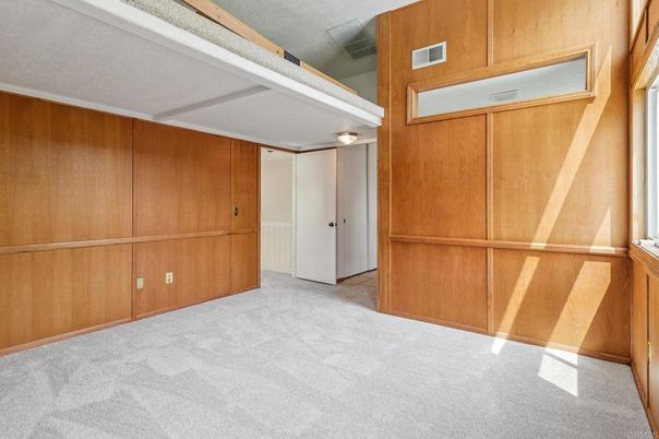 Empty room, Interior, Wooden Walls