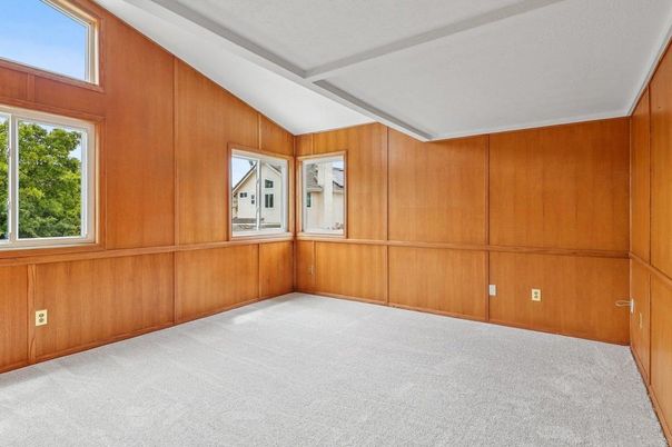Empty room, Interior, Wooden Walls