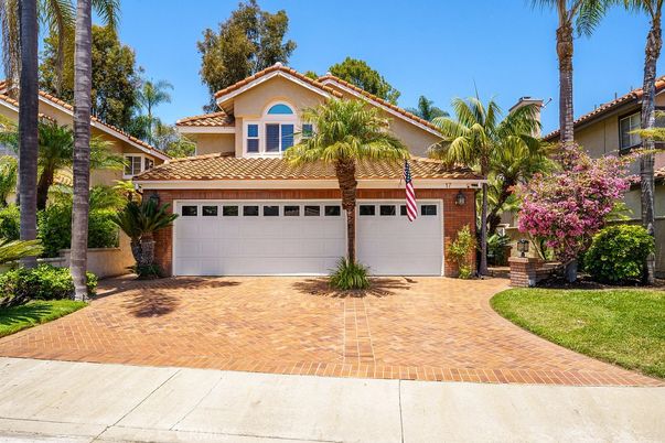 Attached, Exterior, Facade, Brick Facade, Mediterranean