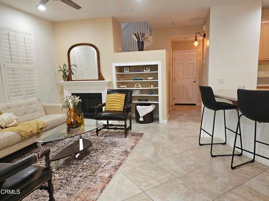 Fireplace, Interior, Living room, Recessed Lighting