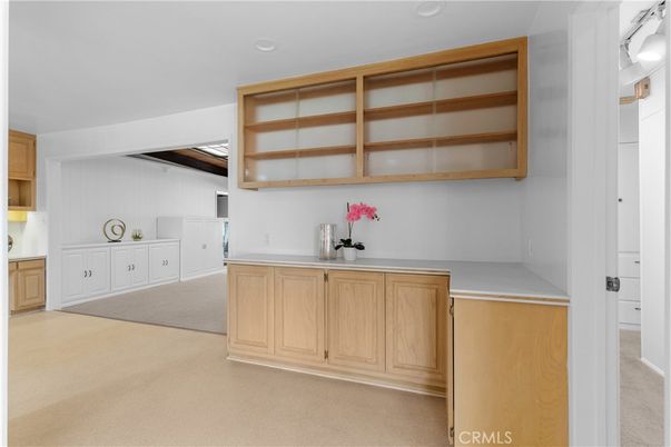 Interior, Recessed Lighting, Wooden Beams