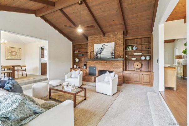 Interior, Living room, Stone Walls, Wooden Beams, Wooden Ceilings, Wood Texture Flooring