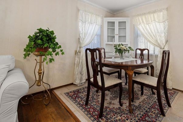 Dining room, Interior, Wood Texture Flooring