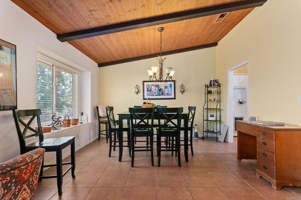 Chandelier, Dining room, Interior, Pendant Lights, Wooden Beams, Wooden Ceilings