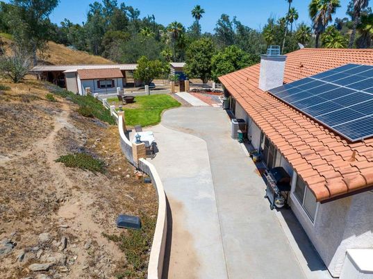 Exterior, Solar Panels