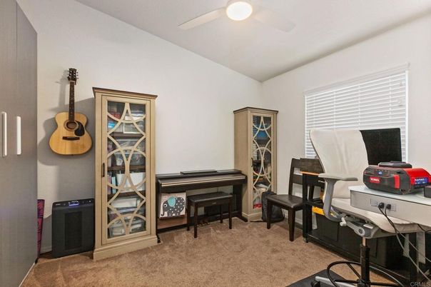 Home Office, Interior, Piano
