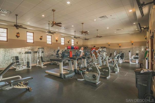 Fitness Equipment, Gym, Interior, Pendant Lights, Recessed Lighting