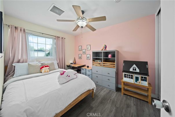 Bedroom, Home Office, Interior, Wood Texture Flooring
