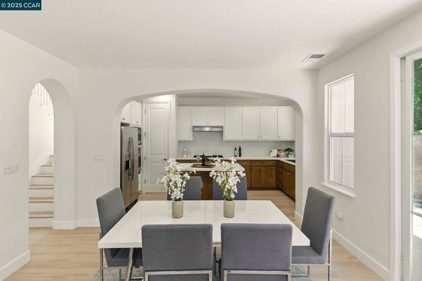 Dining room, Interior, Kitchen, Wood Texture Flooring