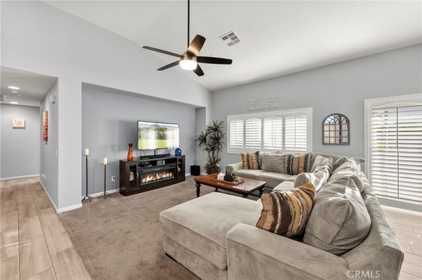 Fireplace, Interior, Living room, Recessed Lighting