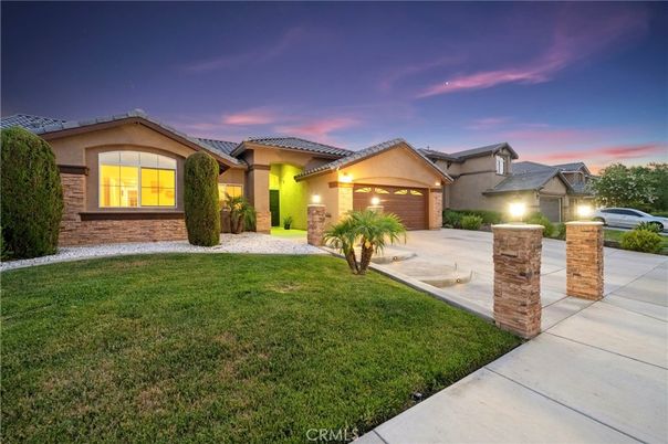 Attached, Backyard, Exterior, Facade, Mediterranean