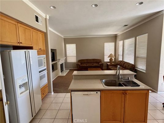 Interior, Kitchen, Living room, Recessed Lighting