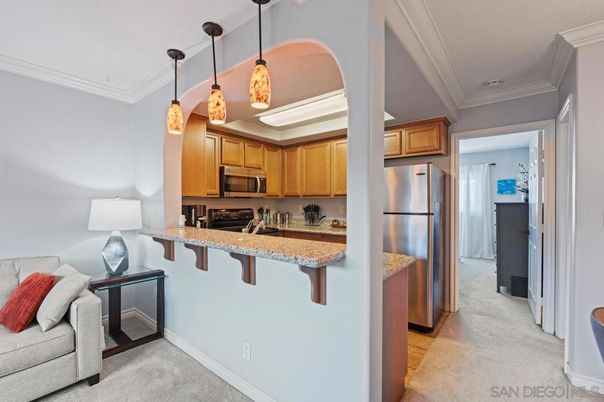 Interior, Kitchen, Pendant Lights, Stainless Steel Appliances
