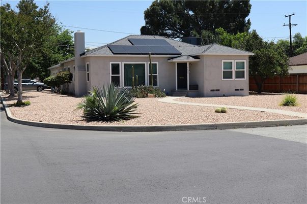 Exterior, Facade, Solar Panels, Ranch