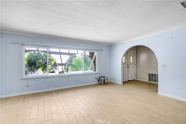 Empty room, Interior, Wood Texture Flooring
