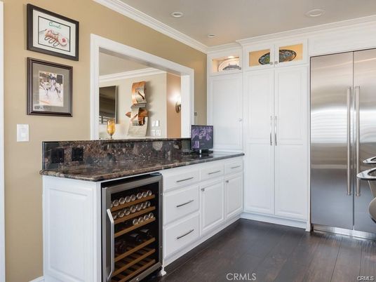Interior, Recessed Lighting, Stainless Steel Appliances, Wood Texture Flooring