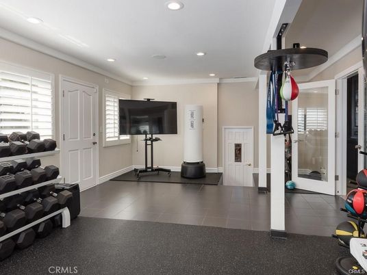 Fitness Equipment, Interior, Recessed Lighting