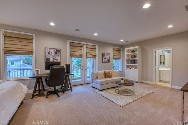 Home Office, Interior, Recessed Lighting