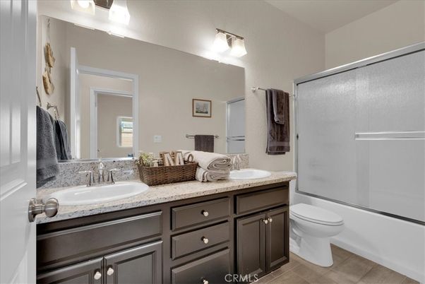 Bathroom, Dual Sink Vanities, Glass Shower, Interior