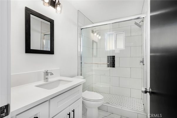Bathroom, Glass Shower, Interior, Marble