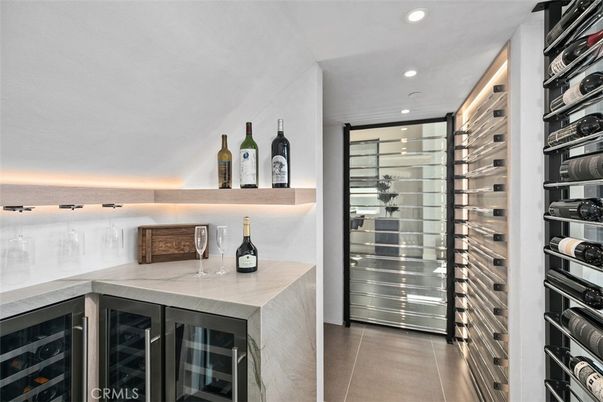 Interior, Recessed Lighting, Wine Storage