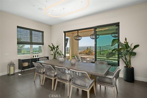 Dining room, Interior, Pendant Lights