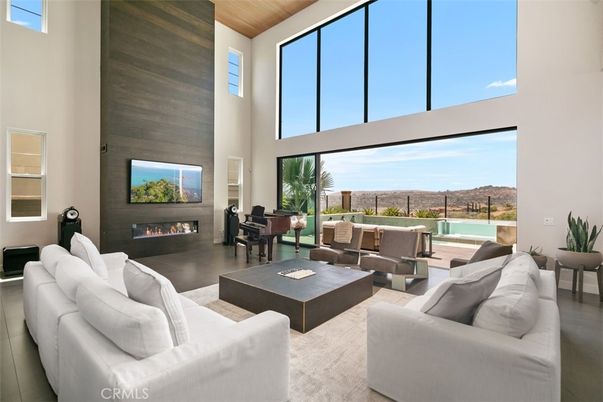 Fireplace, Interior, Living room, Piano, Wooden Ceilings