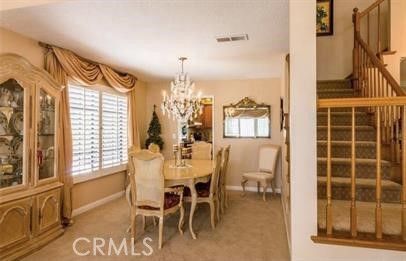 Chandelier, Dining room, Interior