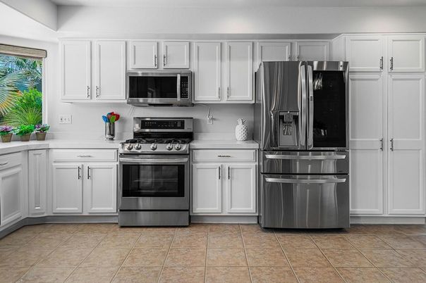 Interior, Kitchen, Stainless Steel Appliances