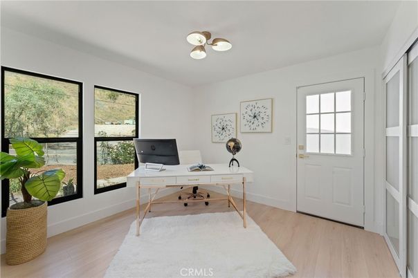 Home Office, Interior, Wood Texture Flooring
