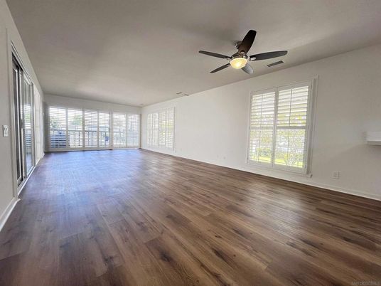 Empty room, Interior, Wood Texture Flooring