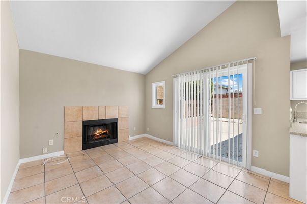 Empty room, Fireplace, Interior
