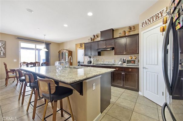 Dining room, Interior, Kitchen, Pendant Lights, Recessed Lighting
